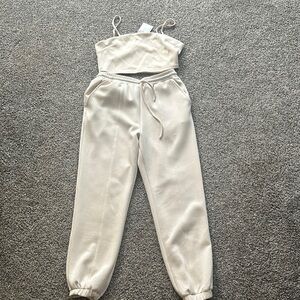 Elegant White Women's Jumpsuit